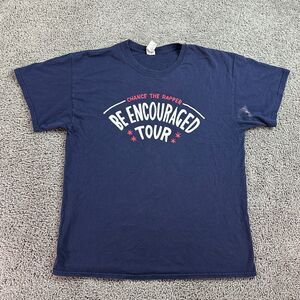 Chance The Rapper Shirt Mens Large Blue Be Encouraged Tour 2017 Concert